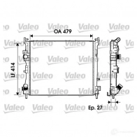 Радиатор охлаждения двигателя VALEO 236790 3276427329605 5 YCICP 732960