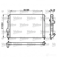Радиатор охлаждения двигателя VALEO 3276427328172 Renault Megane (BA) 1 Хэтчбек 1.9 DCi 105 л.с. 1999 – 2003 732817 S79 6CZG