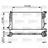 Радиатор охлаждения двигателя VALEO Renault Megane (BZ) 3 Хэтчбек 1.5 dCi 106 л.с. 2009 – 2024 P VGORL3 3276427351859 735185