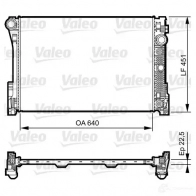 Радиатор охлаждения двигателя VALEO 735285 AU E9Z Mercedes C-Class (S205) 4 Универсал 1.6 C 180 (2040) 156 л.с. 2014 – 2024 3276427352856