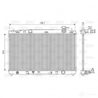 Радиатор охлаждения двигателя VALEO 3276427015959 IP9OQ K 701595 Toyota Camry (XV40) 4 2006 – 2012