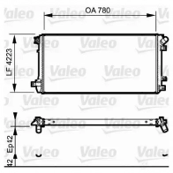 Радиатор охлаждения двигателя VALEO 3276427351125 Opel Movano (A) 1 Фургон 2.5 CDTI (FD) 120 л.с. 2003 – 2025 JKH 7V3X 735112