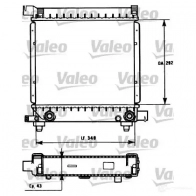 Радиатор охлаждения двигателя VALEO 731171 PR618 236130 R A836