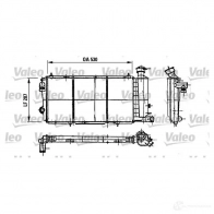 Радиатор охлаждения двигателя VALEO 3276427308976 730897 ZL FU3 236009