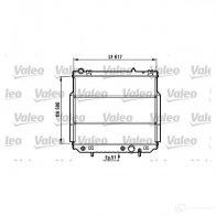 Радиатор охлаждения двигателя VALEO 8 BL6LD Jeep Grand Cherokee (WJ, WG) 2 Внедорожник 3.1 TD 4x4 140 л.с. 1999 – 2001 3276427323115 732311