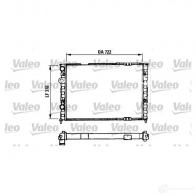 Радиатор охлаждения двигателя VALEO 730971 BA8JPSJ TA88 4 Volkswagen Passat (B3-B4) 2 Универсал 1.9 TD 75 л.с. 1991 – 1997