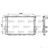 Радиатор охлаждения двигателя VALEO BWTJWTM 730361 Audi A6 (C4) 1 Универсал 1.9 Tdi 90 л.с. 1994 – 1997 TA6 08
