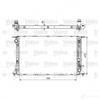 Радиатор охлаждения двигателя VALEO 6HIQ3 W 3276427354737 237511 735473