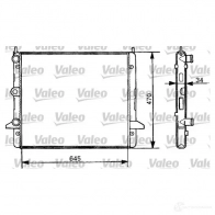 Радиатор охлаждения двигателя VALEO RM10 41 731387 TH122 Ford Galaxy 1 (VX, VY, WGR) Минивэн 2.8 i V6 4x4 174 л.с. 1996 – 2000