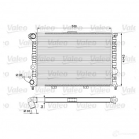Радиатор охлаждения двигателя VALEO 232012 220749 LFJH MJ 3276422320126 - Изображение 1