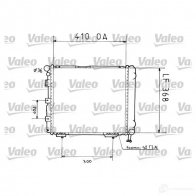 Радиатор охлаждения двигателя VALEO 819199 U808 L5N 1206197340 3276428191997