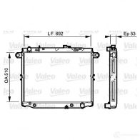 Радиатор охлаждения двигателя VALEO 734192 Lexus LX ABGX CP 3276427341928