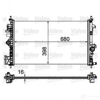 Радиатор охлаждения двигателя VALEO 3276427354850 UTIF R9 1206141890 735485