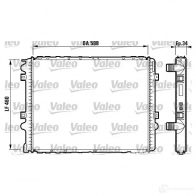 Радиатор охлаждения двигателя VALEO 236603 RA112 2 732570 N39T1
