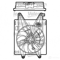 Вентилятор радиатора VALEO GM008 234270 698485 FS11 36