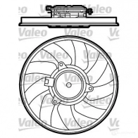 Вентилятор радиатора VALEO Opel Vectra (C) 3 Седан 2.8 V6 Turbo (F69) 255 л.с. 2005 – 2006 696030 3276426960304 2JTMJ N