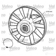 Вентилятор радиатора VALEO Volkswagen Golf 3 (1H1) Хэтчбек 2.8 VR6 174 л.с. 1992 – 1997 KVU TUF 696032 3276426960328