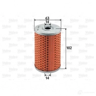 Топливный фильтр VALEO L84 427 3276425879119 587911 1206068566