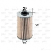 Топливный фильтр VALEO 232180 587913 3276425879133 HL3 4X - Изображение 5