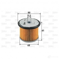 Топливный фильтр VALEO 3276425879003 6S79XQ V 587900 232172 - Изображение 5