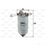Топливный фильтр VALEO 1206064442 587502 EBHM A 3276425875029 - Изображение 5