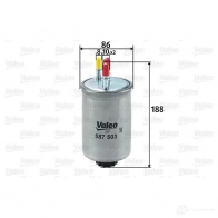 Топливный фильтр VALEO 587503 1206064460 3276425875036 QSQ COL - Изображение 5
