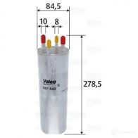 Топливный фильтр VALEO 587540 3276425875401 1206065158 CC 7RW - Изображение 2
