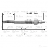 Свеча накала VALEO 21167074 345159 D5DM 159 SDVQJW - Изображение 2