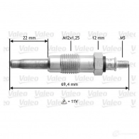 Свеча накала VALEO 21167056 345116 D6E M116 DXKIYDY - Изображение 2
