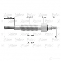 Свеча накала VALEO D5D M186 345186 SM1PLQ 1193418965 - Изображение 2