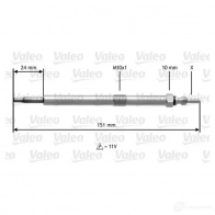 Свеча накала VALEO 345120 21167118 D5C P120 L3BEGJP - Изображение 2