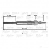 Свеча накала VALEO 9RXG6 1193418951 D4CP17 2 345172 - Изображение 2