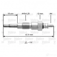 Свеча накала VALEO D5 DM203 1193418982 345203 BKNYWO - Изображение 2