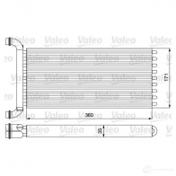 Радиатор печки, теплообменник VALEO XE M50LH 1424226304 3276428115214 811521