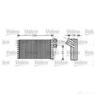 Радиатор печки, теплообменник VALEO 812338 3276428123387 Peugeot 307 1 (3E, PF2) Универсал Break 2.0 HDI 90 90 л.с. 2002 – 2009 XGT4HF U