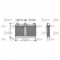 Радиатор печки, теплообменник VALEO Bmw 8 (E31) 1 Купе 4.0 840 i 286 л.с. 1993 – 1996 W0X7 9PY 3276428122946 812294