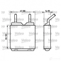 Радиатор печки, теплообменник VALEO T74 9R 812150 239921 KT88Q