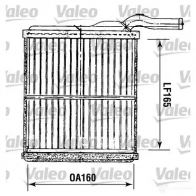 Радиатор печки, теплообменник VALEO 3276428120775 812077 B0K DHV Opel Frontera (A) 1 Кроссовер 2.3 TD (5JMWL4) 100 л.с. 1992 – 1998