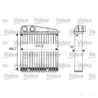 Радиатор печки, теплообменник VALEO 3276428122502 812250 ZA ABARX Nissan Micra (K12) 3 2002 – 2010