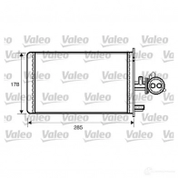 Радиатор печки, теплообменник VALEO 812337 240015 KDS 5C3 3276428123370