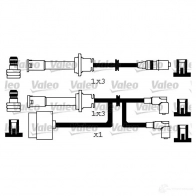 Высоковольтные провода зажигания VALEO 224084 Z 4EBVE 3276423462498 346249