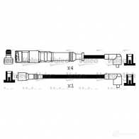 Высоковольтные провода зажигания VALEO 346217 3276423462177 Audi A4 (B5) 1 Седан 1.6 100 л.с. 1994 – 2000 Q SVOK