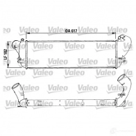 Интеркулер VALEO 816758 240699 I A353 RAS007