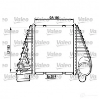 Интеркулер VALEO 817063 8ENE8 240865 I A1211