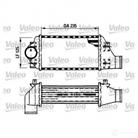 Интеркулер VALEO 240703 24 0011862 816764 RAS027