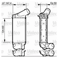 Интеркулер VALEO Peugeot 308 818836 3276428188362 WYY 601I