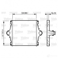 Интеркулер VALEO 50034826 4 3FUYP8 241520 818776