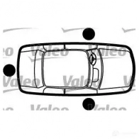 Ключ замка с личинкой, комплект VALEO 3276422526313 252631 7S15 T 222383 - Изображение 2
