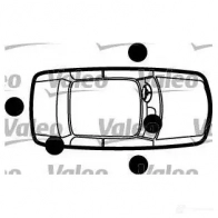 Ключ замка с личинкой, комплект VALEO 252148 T5GZE BS0 02 222200 - Изображение 2