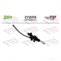 Главный цилиндр сцепления VALEO 2PB6 K 2110315 1437888426